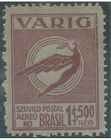V-42 Vinho/azul 1$500 réis 14.382 N - de acordo com a imagem